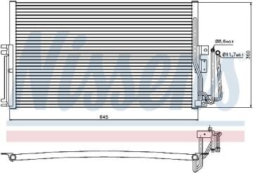 KLİMA RADYATÖRÜ OPEL VECTRA B (95-)