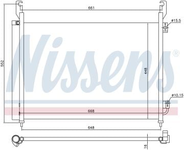 KLİMA RADYATÖRÜ RENAULT KOLEOS 2.0