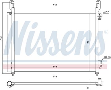 KLİMA RADYATÖRÜ RENAULT KOLEOS 2.0