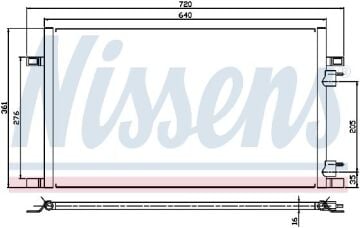 KLİMA RADYATÖRÜ RENAULT LAGUNA I (94-)