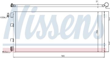 KLİMA RADYATÖRÜ RENAULT MASTER III (10-)