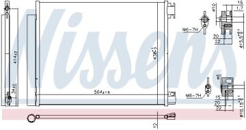 KLİMA RADYATÖRÜ RENAULT MEGANE IV (15-)SCENIC IV (16-)TALISMAN (15-)