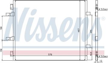 KLİMA RADYATÖRÜ RENAULT TRAFIC II (01-)