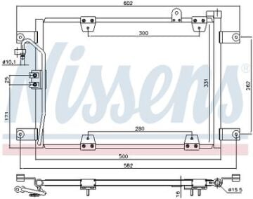 KLİMA RADYATÖRÜ SUZUKİ GRAND VİTARA 2.0İ - 2.5 4X4 (98-03)