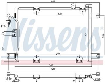 KLİMA RADYATÖRÜ SUZUKİ GRAND VİTARA 2.0İ - 2.5 4X4 (98-03)