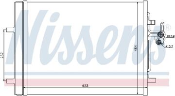 KLİMA RADYATÖRÜ VOLVO S60(10-) S80(06-) LAND ROVER
