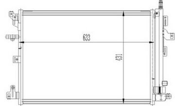KLİMA RADYATÖRÜ VOLVO XC 90 I (02-)