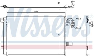 KLİMA RADYATÖRÜ VW TRANSPORTER T6 2.0 TDI