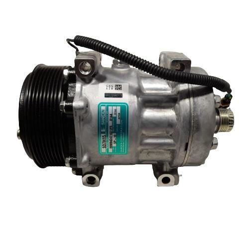 KLİMA KOMPRESÖR (PV8) IVECO OTOKAR CNH NEW HOLLAND 24V K.K