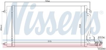 KLİMA RADYATÖRÜ AUDİ A1 (10-)SEAT İBİZA IV (08-)İBİZA IV (08-) VW POLO