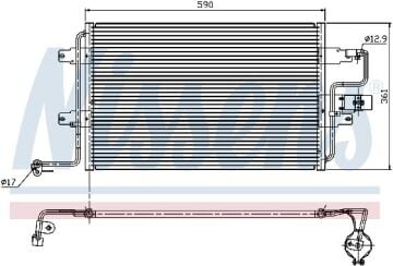 KLİMA RADYATÖRÜ VW GOLF IV (97-)