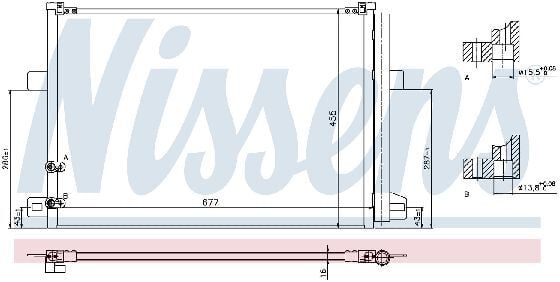 KLİMA RADYATÖRÜ VW AMAROK 2.0 3.0TDI(10-)