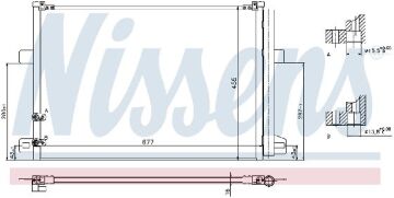 KLİMA RADYATÖRÜ VW AMAROK 2.0 3.0TDI(10-)