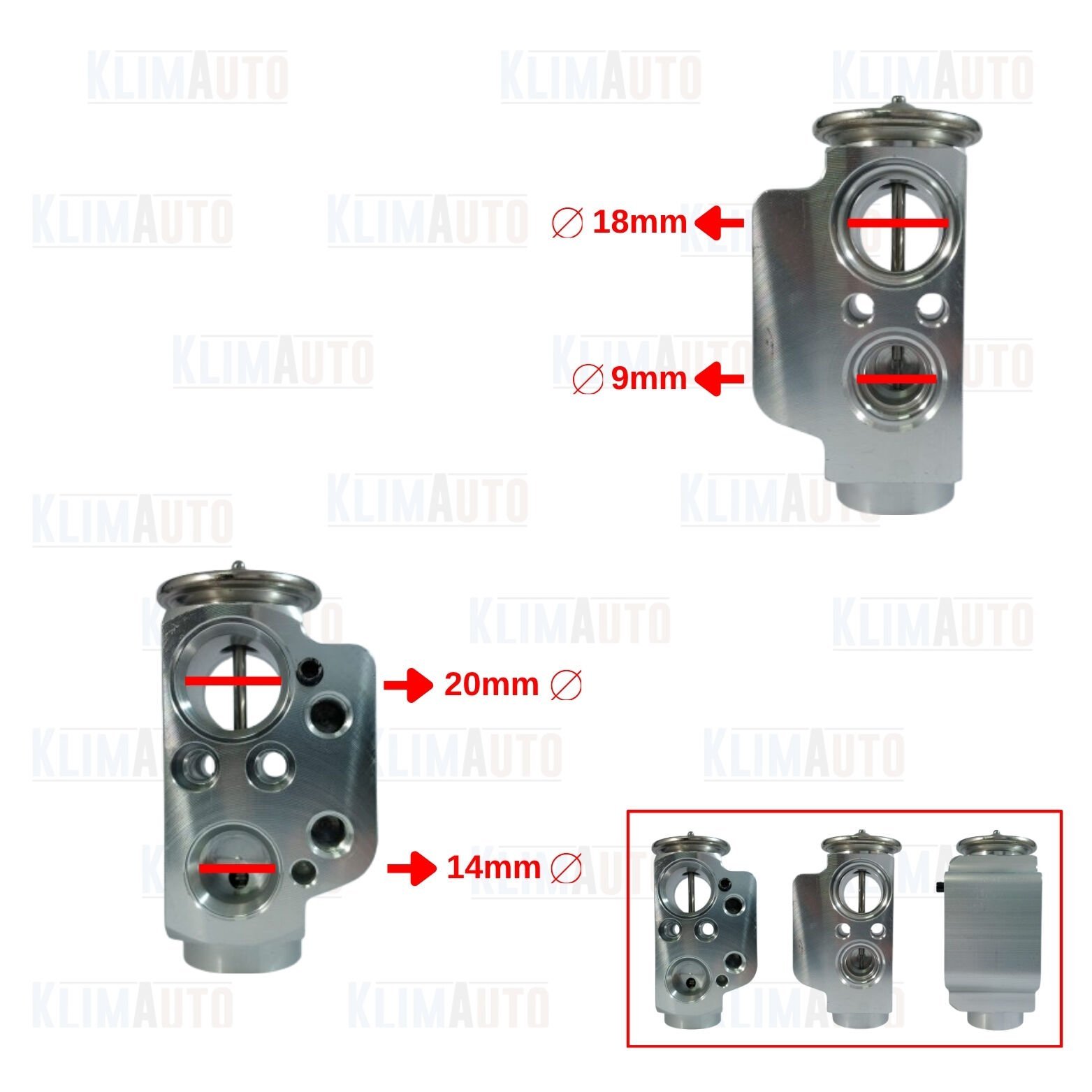 EXPANSION VALF VW TRANSPORTER T5 T6