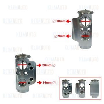 EXPANSION VALF VW TRANSPORTER T5 T6