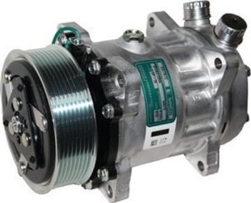 KLİMA KOMPRESÖR (PV8) 7H15 24V ÜSTTEN ÇIKIŞ K.K