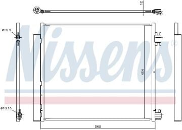 KLİMA RADYATÖRÜ RENAULT KADJAR (15-)KOLEOS II (16-)ESPACE V (15-)NİSSA