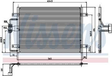KLİMA RADYATÖRÜ RENAULT MEGANE I (95-)SCENIC I (96-)
