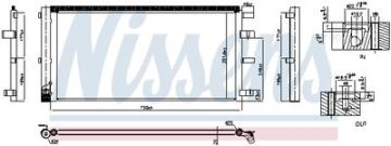 KLİMA RADYATÖRÜ FORD TRANSIT V362 2.0 ECOBLUE (18-)