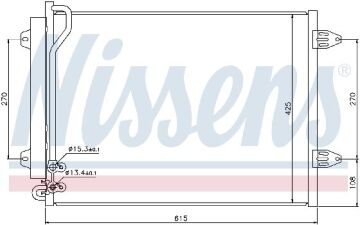 KLİMA RADYATÖRÜ VW PASSAT B6 (05-)PASSAT CC (08-)