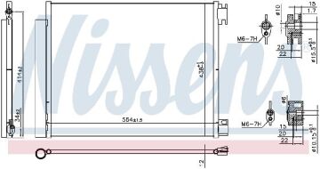 KLİMA RADYATÖRÜ RENAULT MEGANE IV (15-)SCENIC IV (16-)TALISMAN (15-)