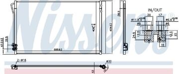 KLİMA RADYATÖRÜ MERCEDES VITO III W447 (14-)