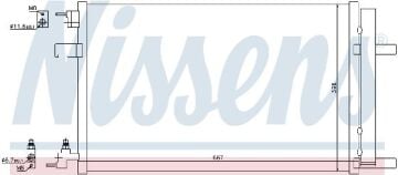 KLİMA RADYATÖRÜ OPEL ASTRA J (09-)INSIGNIA A (08-)CHEVROLET CRUZE(09-)