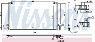 KLİMA RADYATÖRÜ VOLVO FM 330-370-380-410-420-450-460
