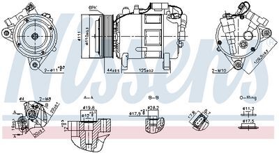 KLİMA KOMPRESÖR (PV6) BMW F40 F39 F45 14