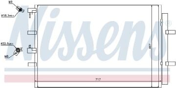 KLİMA RADYATÖRÜ FORD TRANSİT (13-)TRANSİT/TOURNEO CUSTOM (12-)