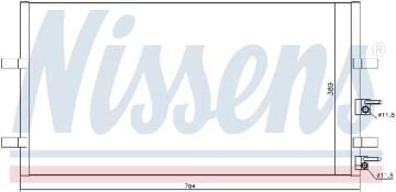 KLİMA RADYATÖRÜ FORD TRANSİT (06-)