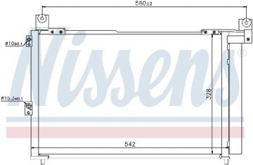 KLİMA RADYATÖRÜ FORD RANGER (98-)