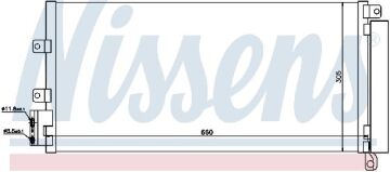 KLİMA RADYATÖRÜ FİAT LİNEA 1.3 1.6 MJTD (07-)