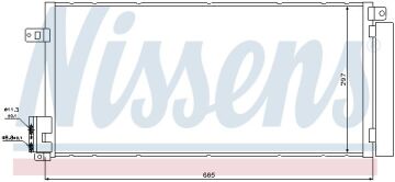 KLİMA RADYATÖRÜ ALFA ROMEO GIULIETTA(10-)FİAT BRAVO II(07-)PUNTO EVO (09-)OPEL CORSA D (06-)