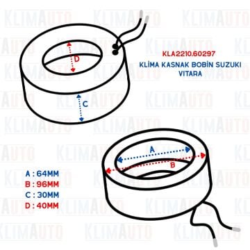 KLİMA KASNAK BOBİN SUZUKİ VİTARA
