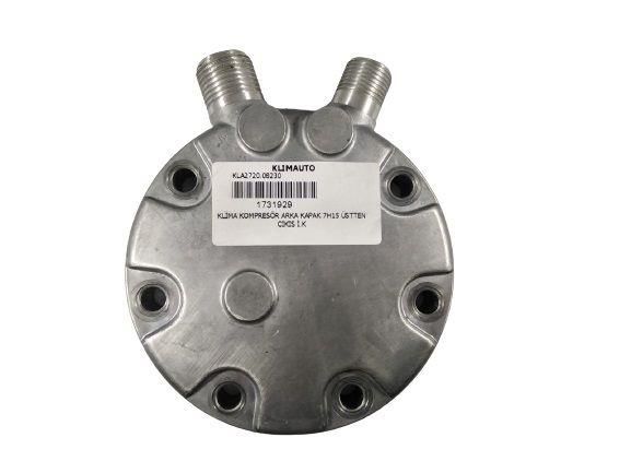 KLİMA KOMPRESÖR ARKA KAPAK 7H15 ÜSTTEN ÇIKIŞ İ.K