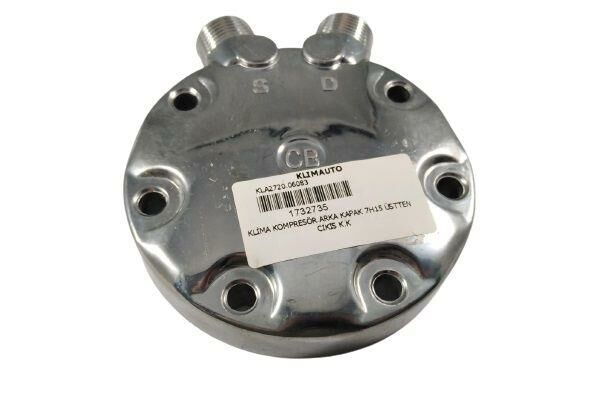 KLİMA KOMPRESÖR ARKA KAPAK 7H15 ÜSTTEN ÇIKIŞ K.K