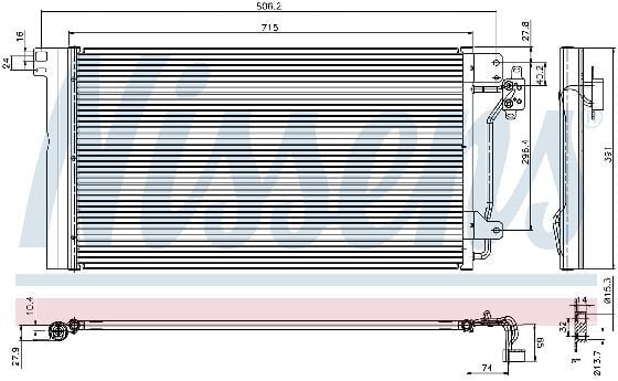 KLİMA RADYATÖRÜ VW TRANSPORTER T5 (03-)