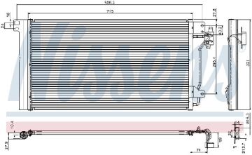 KLİMA RADYATÖRÜ VW TRANSPORTER T5 (03-)