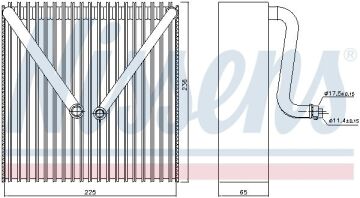 EVAPORATÖR SEAT CORDOBA / IBIZA (-09) | SKODA FABIA / ROOMSTER (-10) | VW FOX / POLO IV (-12)
