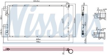 KLİMA RADYATÖRÜ MINI COOPER 1.6 (R50-R53) (01-)