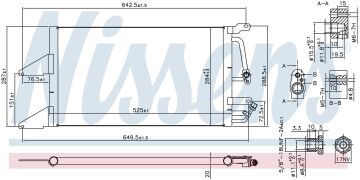 KLİMA RADYATÖRÜ FIAT PUNTO I (176) (93-)