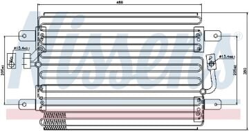 KLİMA RADYATÖRÜ FİAT PALIO (96-)SIENA (96-)
