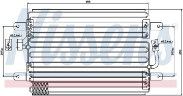 KLİMA RADYATÖRÜ FİAT PALIO (96-)SIENA (96-)