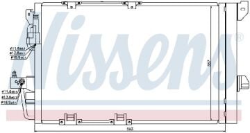 KLİMA RADYATÖRÜ OPEL ASTRA G 1.2 1.4 1.6 1.8I(98-)