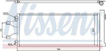 KLİMA RADYATÖRÜ PEUGEOT BOXER (06-)FİAT DUCATO DUCATO (06-)CİTROEN JUM