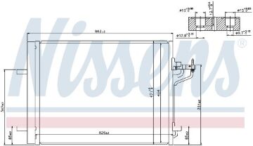 KLİMA RADYATÖRÜ FORD C MAX FOCUS III 1.6 2.0 TDCI
