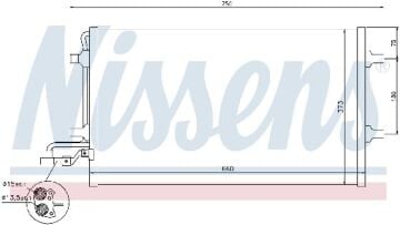 KLİMA RADYATÖRÜ VOLVO S40 (04-)