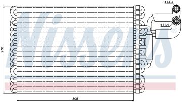 EVAPORATÖR MERCEDES BENZ 200 C124  (1987)