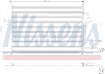 KLİMA RADYATÖRÜ FORD MONDEO I (92-)
